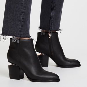 Alexander Wang “Gabi” Ankle Boot, Rose Gold